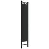 vidaXL 6-Panel Room Divider Black 94.5"x86.6" Fabric