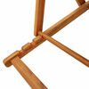 vidaXL Beach Chair 2 pcs Brown 61.5 x 123 x 82cm Solid Acacia wood