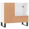 vidaXL Bathroom Cabinet White Engineered wood Standard Bathroom Cabinet