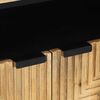 vidaXL Sideboard Mango desert brown Solid Mango Wood 23.6 x 13.0 x 29.5 in