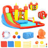 Happy Hop Inflatable Bouncer Multicolor Laminated PVC and Polyester Large