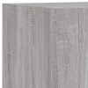 vidaXL 5 Piece TV Wall Units with LED Gray Sonoma Engineered Wood