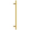 vidaXL Cabinet Handle Set of 20 Gold Stainless steel Long Simple
