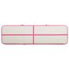 vidaXL Inflatable Gymnastics Mat with Pump 315.0x39.4x5.9" PVC Pink