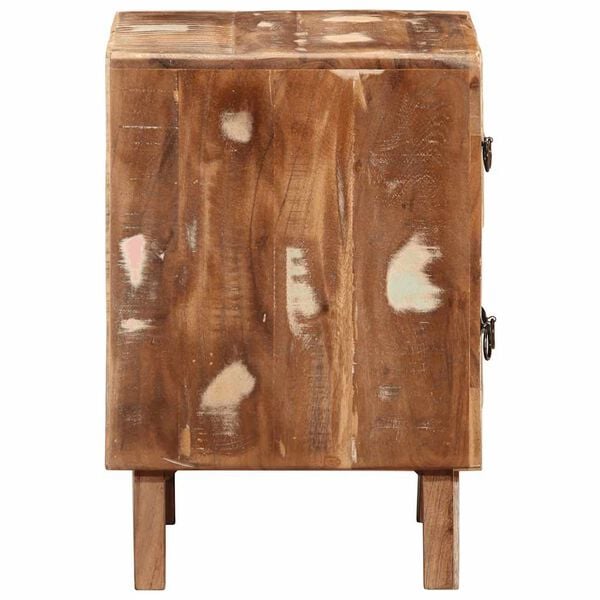 vidaXL Bedside Cabinet Multicolour Solid reclaimed wood Small