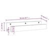 vidaXL Wall Shelf Natural Wood Solid Pine Wood 19.7 in x 4.7 in x 3.5 in