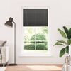 vidaXL Pleated Blind Black 100% Polyester 41.3x78.7 in