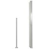 vidaXL Side Awning Cream Polyester (Screen), Steel (Stand) 63x118 in