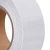 vidaXL Reflective Tape White 2.0 "x65.6 ' PVC