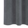 vidaXL Blackout Curtains 2 pcs Light Grey 55.12 x 68.90 in Velvet
