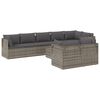 vidaXL Garden Lounge Set Grey, Dark Grey