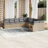 vidaXL Garden Sofa Set Beige