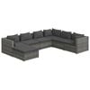 vidaXL Garden Lounge Set Grey and Anthracite