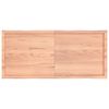 vidaXL Tabletop Light Brown Solid Oak Wood 55.1 x 23.6 in, Light Brown