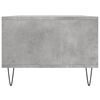 vidaXL Coffee Table Concrete Grey Engineered Wood, Metal Mid-sized
