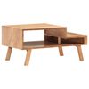 vidaXL Coffee Table Natural wood Solid acacia wood 39.4 x 19.7 x 17.7 in