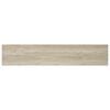 vidaXL Wall Shelf Oak Honeycomb MDF, metal 47.2 x 9.3 x 1.5 in