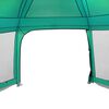 vidaXL Pool Tent with Removable Fly & Mesh Walls Sea Green 243.3x209.4"