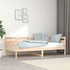 vidaXL Day Bed Natural Solid pine wood, Plywood Single