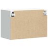 vidaXL Kitchen Wall Cabinet White Engineered wood Wall mounting
