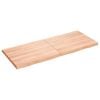 vidaXL Table Top Light brown Solid oak wood
