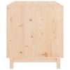 vidaXL Dog House Natural Wooden Solid Pine Wood