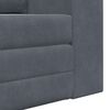 vidaXL Sofa Bed Dark Grey 58.27 x 27.95 x 32.68 in Velvet