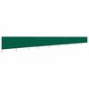 vidaXL Wind Screen Green Non-woven fabric, wood Large Foldable