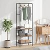 vidaXL Clothes Rack with Shelves Other artisan oak 60 x 30 x 171 cm