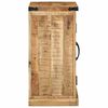 vidaXL Sideboard Brown 21.7" x 13.8" x 27.6" Rough Mango Wood