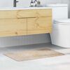 vidaXL Anti-slip Bath Mat Cream 23.6" x 35.4" PP