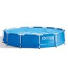 INTEX Pool Blue PVC Large Durable Round Portable Above Ground Pool