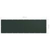 vidaXL Balcony Screen Dark Green 47.2x157.5" Oxford Fabric