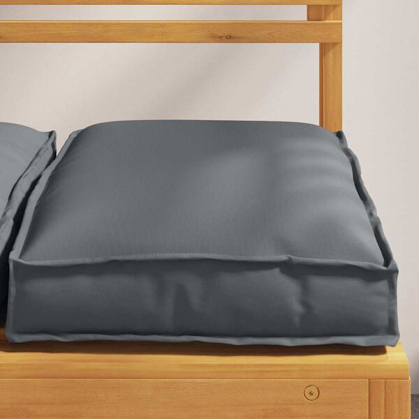 vidaXL Pallet Cushion for suitable for Seat 2 pcs Anthracite