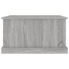vidaXL Storage Box Gray Sonoma Engineered wood Medium Storage Box