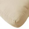 vidaXL Pallet Cushion Beige 100% polyester 27.6 x 27.6 in