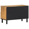 vidaXL TV Cabinet Mango Desert Brown Solid Mango Wood Standard