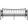 vidaXL Sofa Bed Frame Black Powder-coated metal 78.7 x 35.4 in