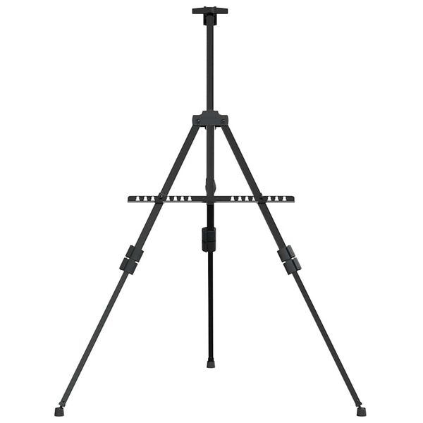 vidaXL Adjustable Display Easel Black Metal