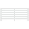 vidaXL Radiator Cover White 68.9x7.9x32.3" Engineered Wood