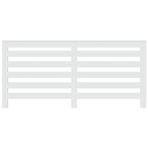 vidaXL Radiator Cover White 68.9x7.9x32.3" Engineered Wood