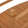 vidaXL Garden Bridge Natural Wood Solid Firwood Medium Decorative Inlays
