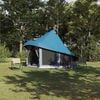 vidaXL Family Tipi Tent Folding with Roof Blue 404 x 370 x 270 cm