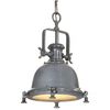 vidaXL Pendant Lighting Gray Aluminum Medium Pendant Lighting