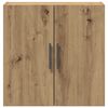 vidaXL Wall Cabinet Wall-mounted Artisan Oak 23.62 x 12.40 x 23.62 in