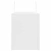 vidaXL Paper Bags 250 pcs with Handles White 12.6x8.7x11.0"