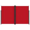 vidaXL Retractable Side Awning Red