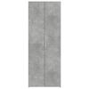 vidaXL Highboard Concrete grey Engineered wood Tall Highboard