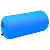 vidaXL Inflatable Gymnastic Roll with Pump 47.2x29.5" PVC Blue