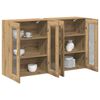 vidaXL Wall Cabinets 2 pcs Artisan Oak 27.36 x 13.39 x 35.43 in